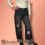Wide Leg Rígidos Negro